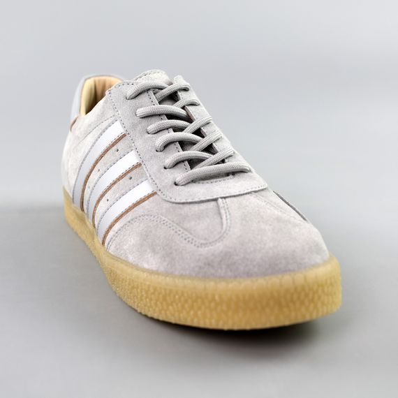 Кеди жіночі замшеві 591701 Сірі 36 37 38 39 40 41 | Зображення 1