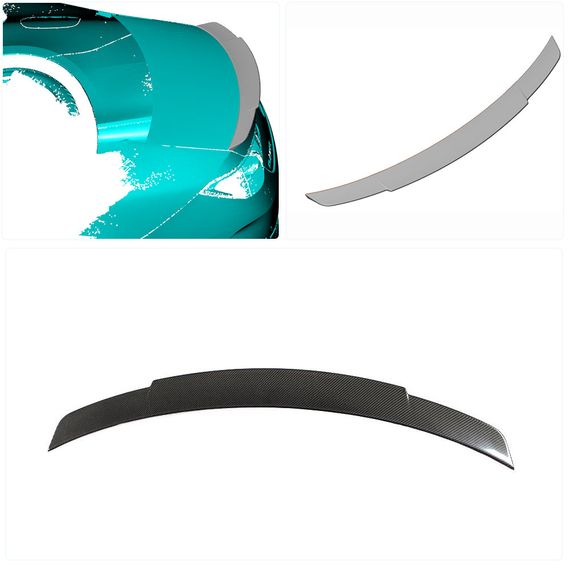 Спойлер V2 (для 2018-2020, Карбон) для Mercedes CLS C257 2018- гг | Зображення 1