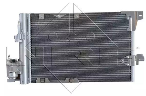 Радіатор, конденсор кондиціонера VAUXHALL ASTRA, OPEL ASTRA, NRF (35301) | Зображення 1