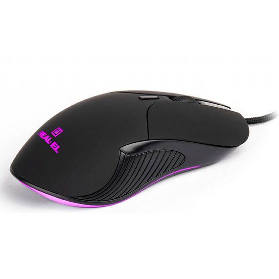 Мишка REAL-EL RM-295 USB Black | Зображення 4