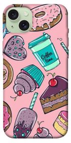 Чохол з картинкою Coffee time для Apple iPhone 15 Plus (6.7")