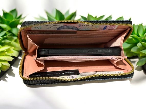 Жіночий клатч гаманець Primolux Fashion Wallet портмоне - Black | Зображення 4