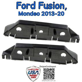 Ford Fusion, Mondeo 2013-2020 кронштейн, крепление переднего бампера правое, DS7Z17C947A