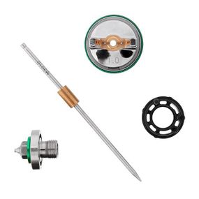 Комплект форсунки 1,0 мм для фарбопульта HVLP II міні PT-0128 INTERTOOL PT-2106