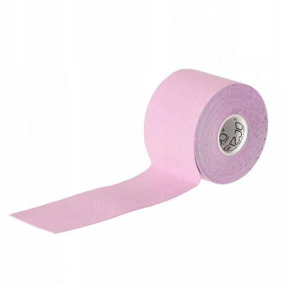Стрічка кінезіологічна (кінезіо тейп) 4FIZJO 5 см x 5 м 4FJ0625 Light Pink (P-5907739316028) | Зображення 5