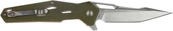 Ніж Artisan Bombardier G-10 Green | Зображення 1