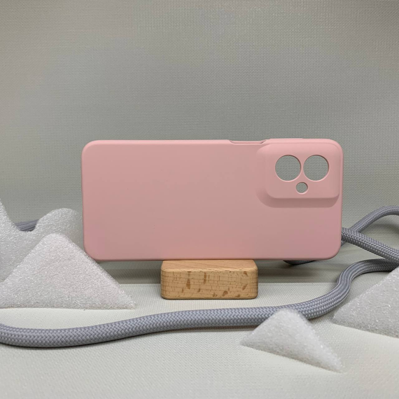 Чохол М'який Протиударний Samsung Galaxy Moto G55 Soft Touch Рожевий