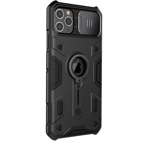 TPU+PC чехол Nillkin CamShield Armor (шторка на камеру) для Apple iPhone 11 Pro Max (6.5") | Зображення 2