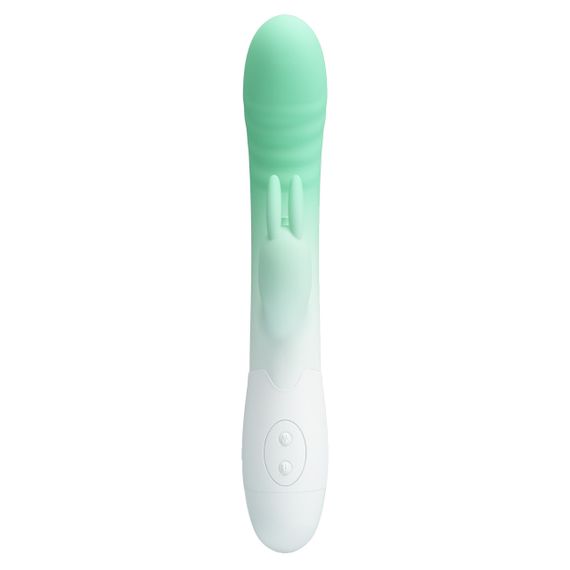 Вібромасажер серії Pretty Love - CERBERUS Rabbit Vibrator Light green, BI-014795-A1B sexstyle | Зображення 5