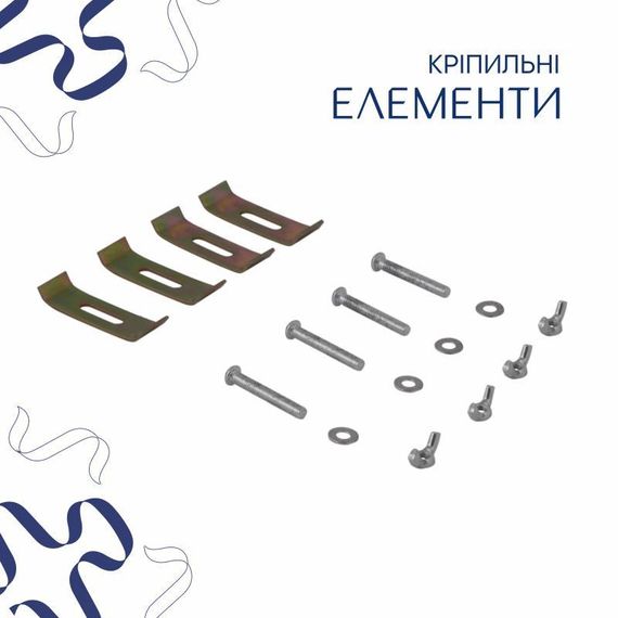 Комплект Qtap Stork: Раковина врізна овальна 570x390x210 мм White + Донний клапан PU02O | Зображення 4