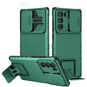 Чохол Kickstand із захистом камери для Oppo A16 / A54s колір Зелений