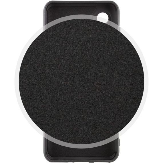 Чехол Silicone Cover Lakshmi Full Camera (A) для Samsung Galaxy A03 Core Черный / Black | Зображення 2