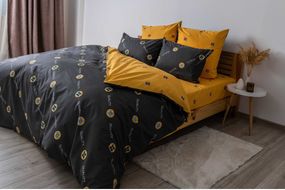 Постільна білизна двоспальне ТЕП Soft dreams Grey and Orange 2-03858-26020 180х215 см