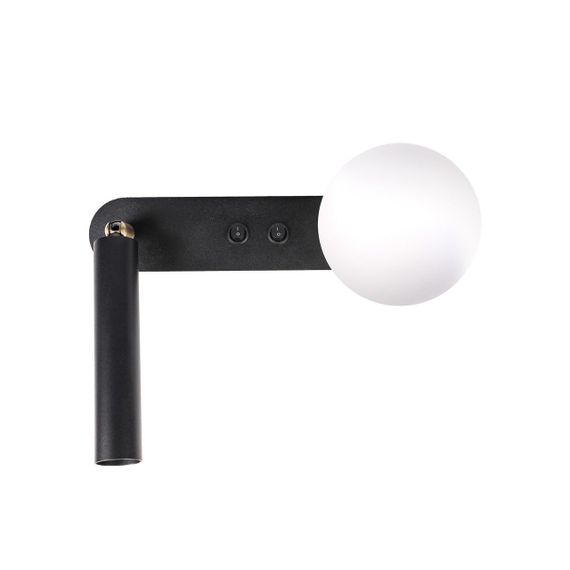 Бра (настінний світильник) Opal G9 WS BT Чорний, Atmolight