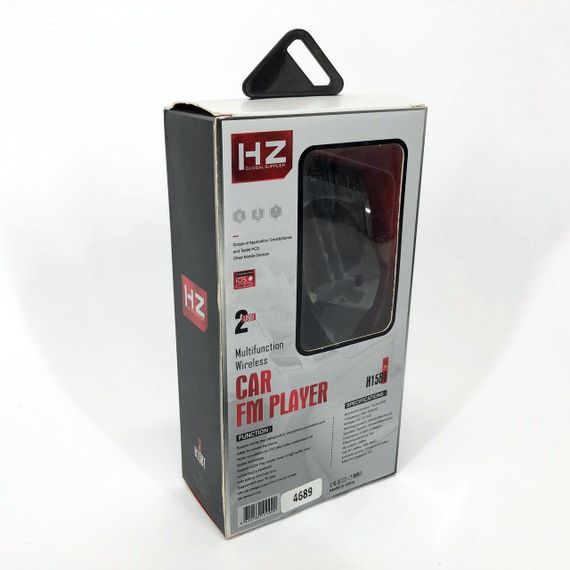 Автомобільний FM трансмітер модулятор H15 Bluetooth MP3. NM-489 Колір: чорний | Зображення 6