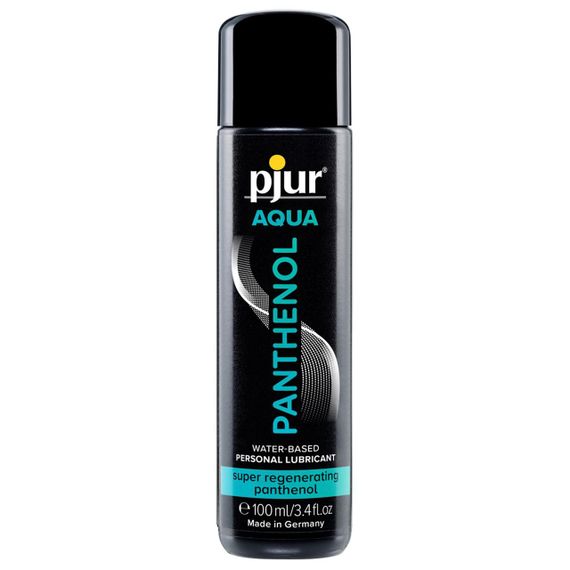 Змазка на водній основі pjur Aqua Panthenol 100 мл з пантенолом, догляд та зволоження Sex Aura