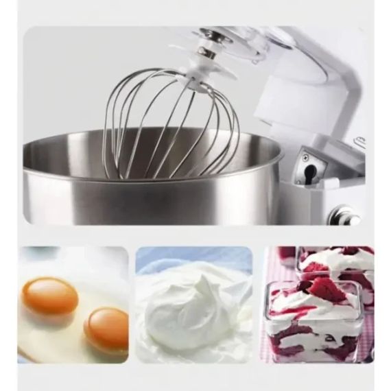 Кухонний комбайн тестоміс міксер 3 в 1 на 6 швидкостей Sokany SC-209 Multy 800 Вт | Зображення 4