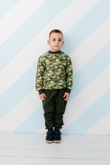 Костюм для хлопчика Носи своє 110 Зелений (p-7650-65749) | Зображення 2
