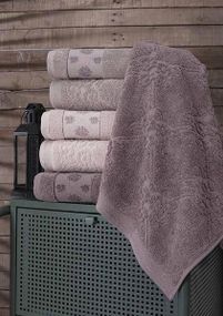 Полотенца Pupilla Lavanta 50х90см Жаккард набор 6шт
