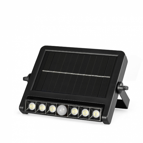 LED Ліхтар вуличний настінний автономний сенсорний IP54 600Lm 5000К VL-WLSO-025-S Videx | Зображення 1