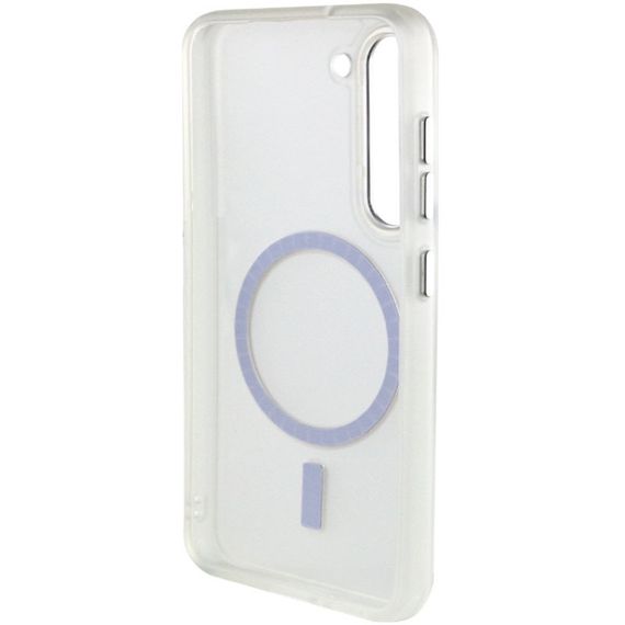 Чохол TPU Lyon frosted with MagSafe для Samsung Galaxy S23 White | Зображення 3