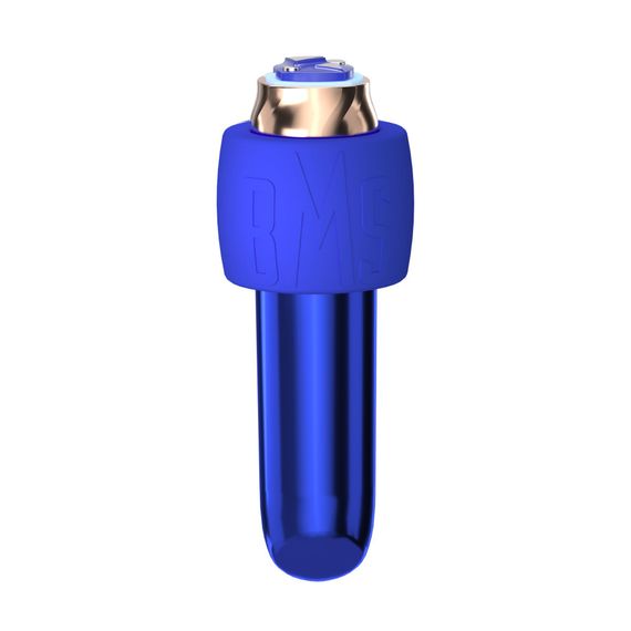 Віброкуля Swan Maximum + Comfy Cuff Blue, суперпотужна, різна інтенсивність, силіконова манжета | Зображення 1