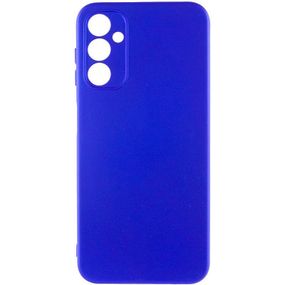 Чохол TPU GETMAN Liquid Silk Full Camera для Samsung Galaxy A24 4G Синій / Iris