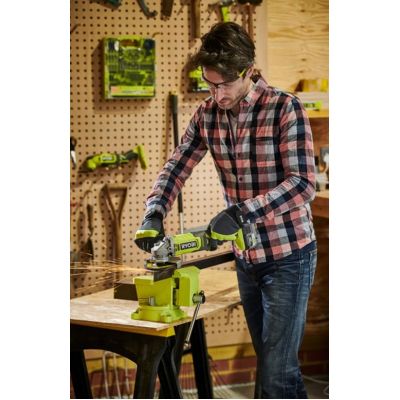 Шлифовальная машина Ryobi ONE+ RAG18125-0, 125мм (без АКБ и ЗУ) (5133005403) | Зображення 2