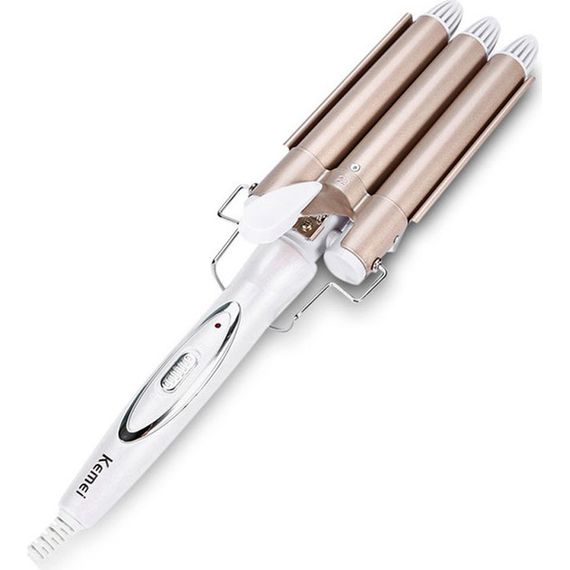 Щипці для завивки волосся краще Kemei KM-1010, Фен-стайлер з насадками, Щипці для SF-566 волосся локонів | Зображення 5