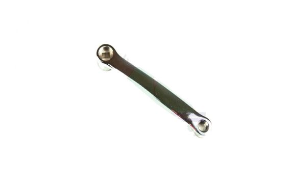 Шатун велосипедный   (левый) (L-165mm, квадрат, серый)   OEM