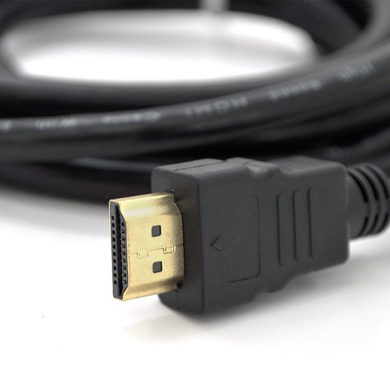 Кабель Ritar PL-HD94 HDMI-HDMI Ultra HD 1080P, 1.0m, v1,4, OD-7.3mm, с фильтром, круглый Black, коннектор Gold, Пакет, Q200 | Зображення 1