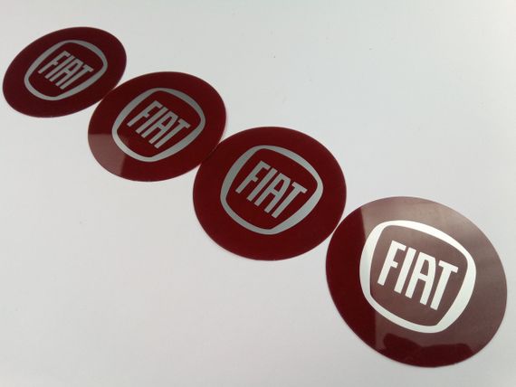 Емблема FIAT на ковпак SJS (Туреччина) (к-т 4 шт.) продається тільки з ковпаками | Зображення 2
