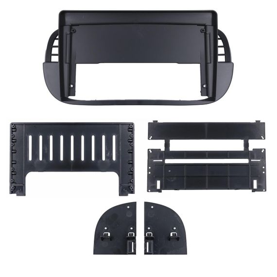 Перехідна рамка серії QIV QBR-F 6217-68 для Fiat 500 (312) 2007-2015 (F2) 9 дюймів