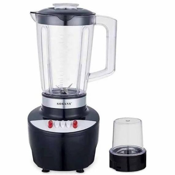 Блендер із кавомолкою 1,5л 500Вт SOKANY SK-JB-182 Чорний