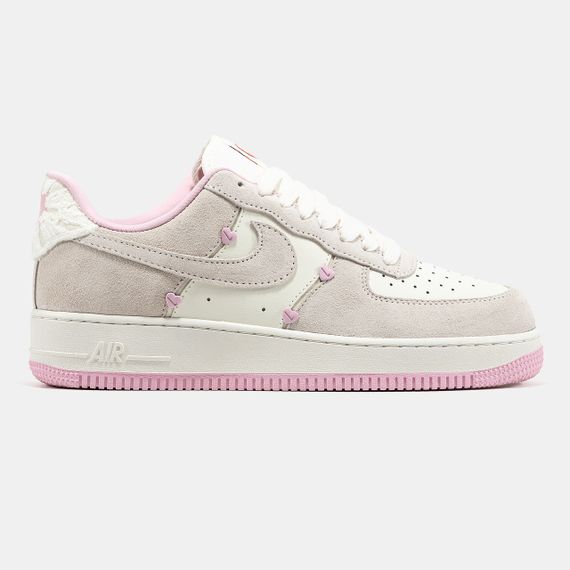 Кроссовки Air Force 1 "Valentines Day" Замша весна / лето / осень 2254 40 25,5 | Зображення 3