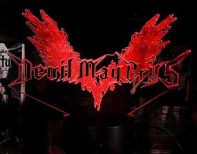 Акриловий світильник-нічник Devil May Cry червоний tty-n001985