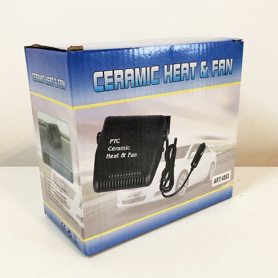 Тепловентилятор автомобильный Car Fan CF-701 (дуйка LB-301 для авто) | Зображення 4