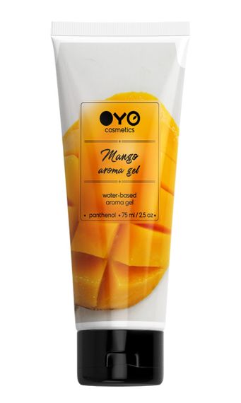Універсальний ароматизований зволожуючий гель-лубрикант OYO - Mango aroma gel, 75 ml. sexstyle