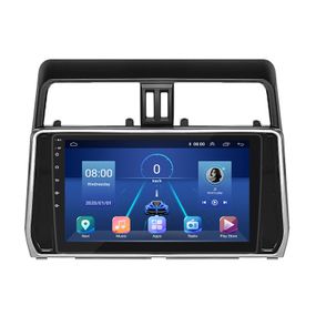 Штатна магнітола 10" Lesko для Toyota Land Cruiser Prado 150 Series Рестайлинг 2 2017-2020 4/64Gb 4G GPS Top