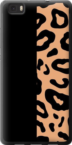Чехол на Huawei Ascend P8 Lite Пятна леопарда "4269u-126-17620"