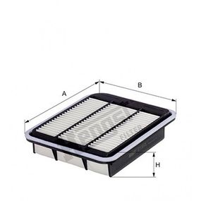 Фильтр воздушный Mitsubishi Grandis 2.0 DI-D 05-10, Hengst, E1307L,