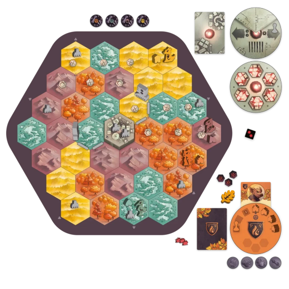 Настольная игра Защитники Диких Земель (Defenders of the Wild) | Зображення 2