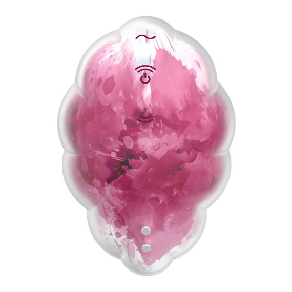 Вакуумний стимулятор з вібрацією Satisfyer Cloud Dancer Red Sex Aura | Зображення 4