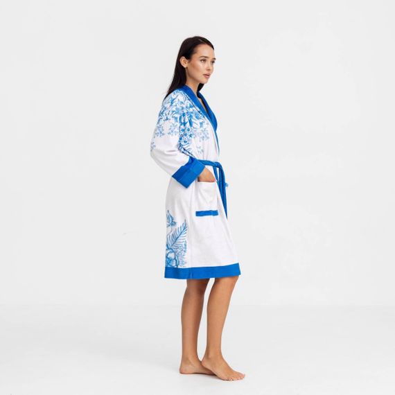 Халат жіночий з плюшевого велюру ексклюзивний Mirami 18295 L-XL | Зображення 3
