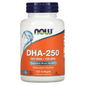 NOW DHA- 250mg 120 softgels
