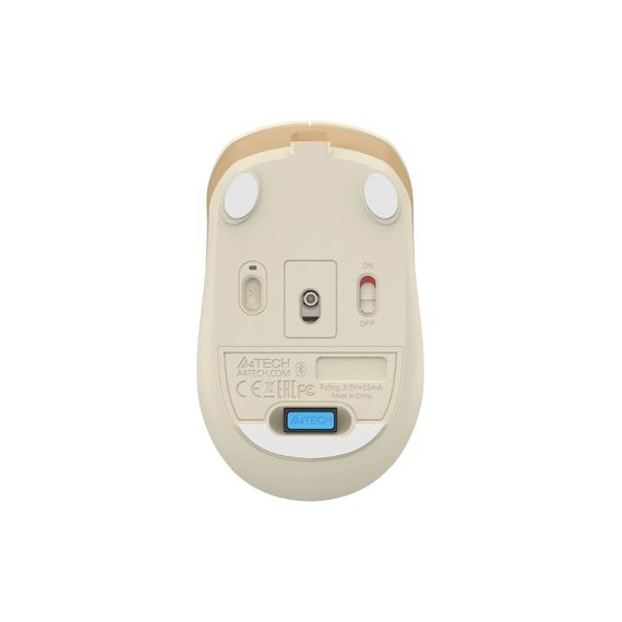 Мишка A4Tech FB26CS Air Wireless/Bluetooth Cafe Latte (4711421991186) | Зображення 9