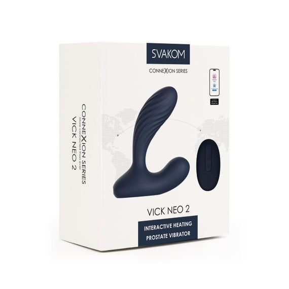 Интерактивный массажер простаты и вибратор точки G Svakom Vick Neo 2 sexstyle | Зображення 6
