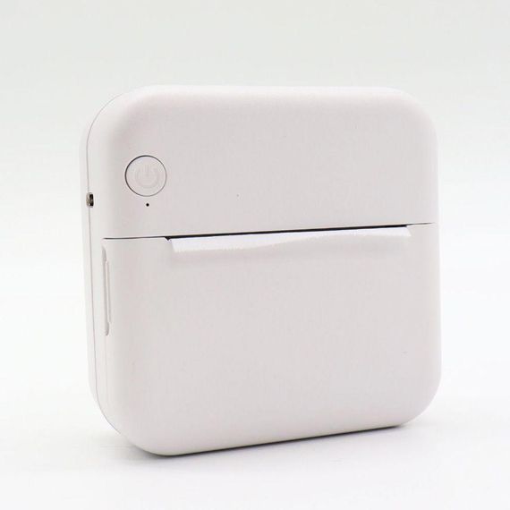 Портативный термопринтер с Bluetooth + 1 рулон бумаги, Бирюзовый / Мини-принтер для фотографий / Фотопринтер | Зображення 8