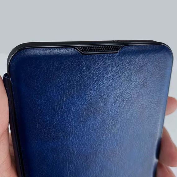 Шкіряний чохол-книжка Belora для Xiaomi Redmi 9A Midnight Blue | Зображення 3