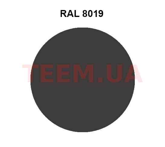 Заклепка алюмінієва 4х10 RAL8019 Сіро-коричневий (50шт)